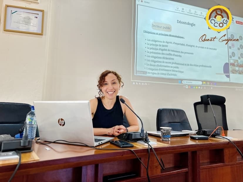 Formation en Guyane Farah Zaoui