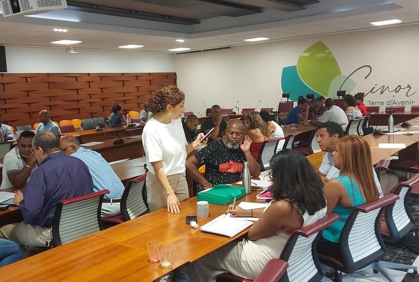 Intervention à la CINOR